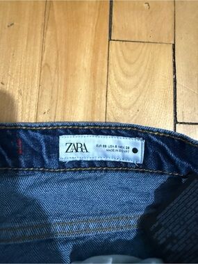 ZARA Men’s Dark Blue Denim Jeans
